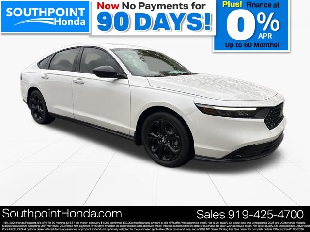 2025 Honda Accord SE's photo