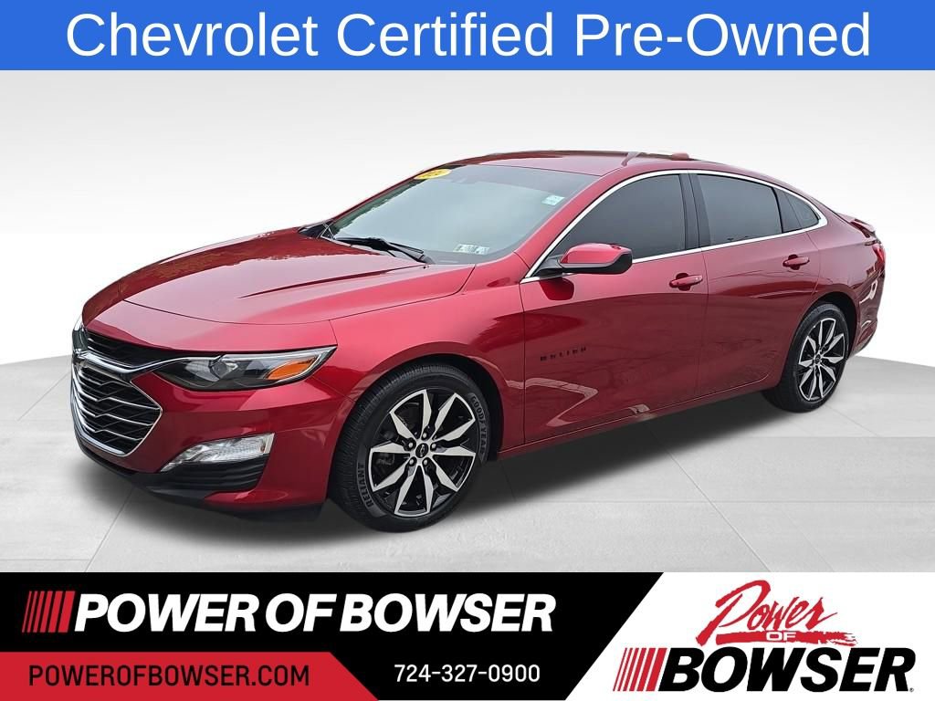 Used 2024 Radiant Red Tintcoat Chevrolet RS image 1