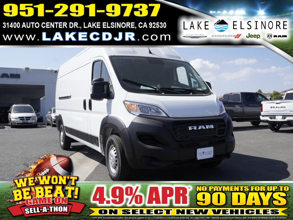 Promaster Van Best Cargo Van Lease Deals New 2025 RAM ProMaster