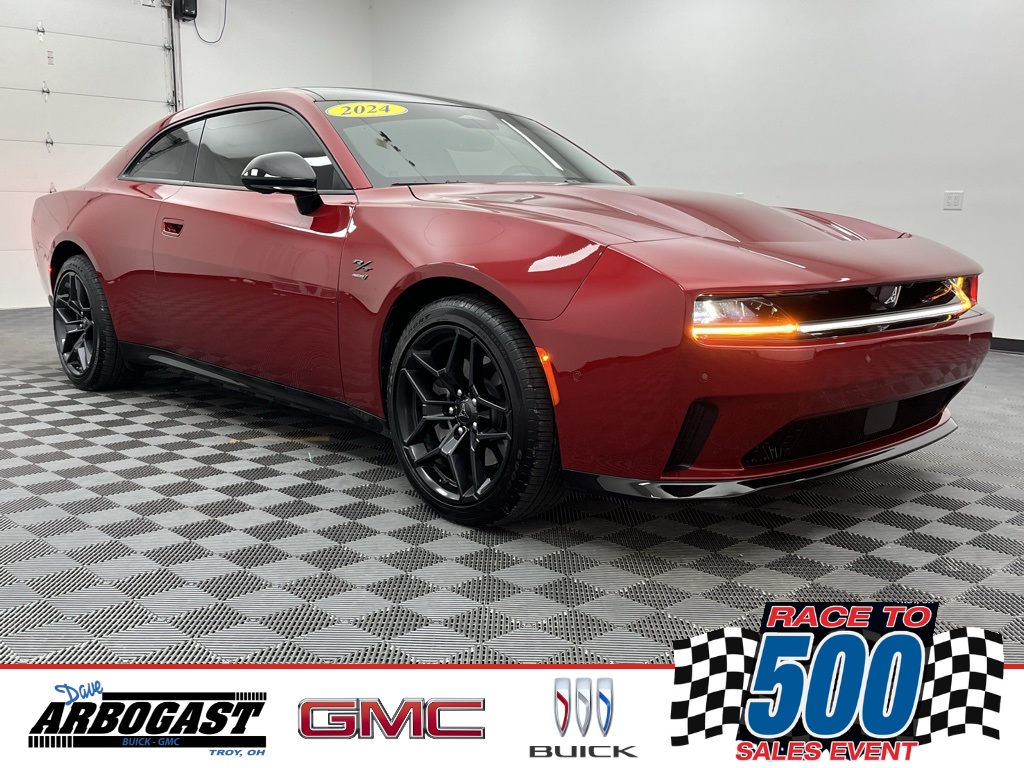 Used 2024 Dodge Charger Daytona R/T with VIN 2C3CDBCK2RR206566 for sale in Troy, OH