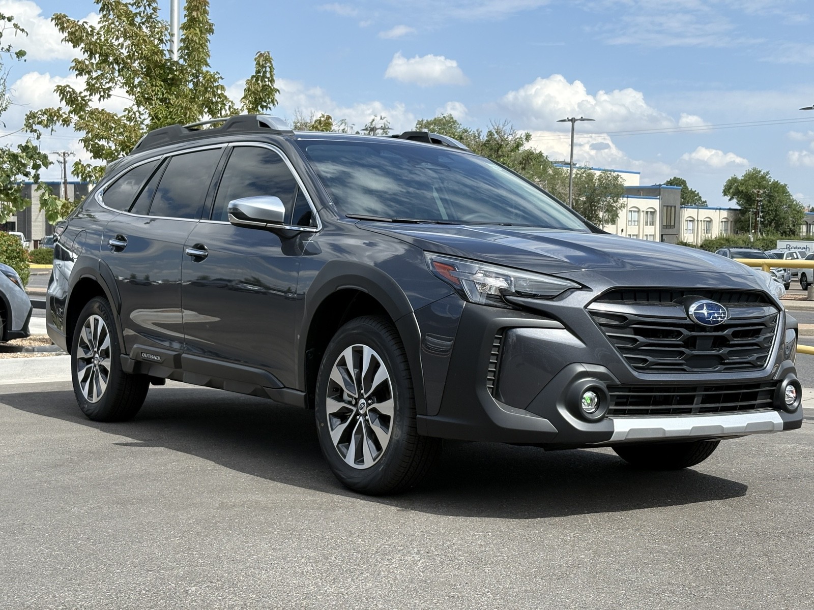 New 2025 Magnetite Gray Metallic Subaru Touring image 1