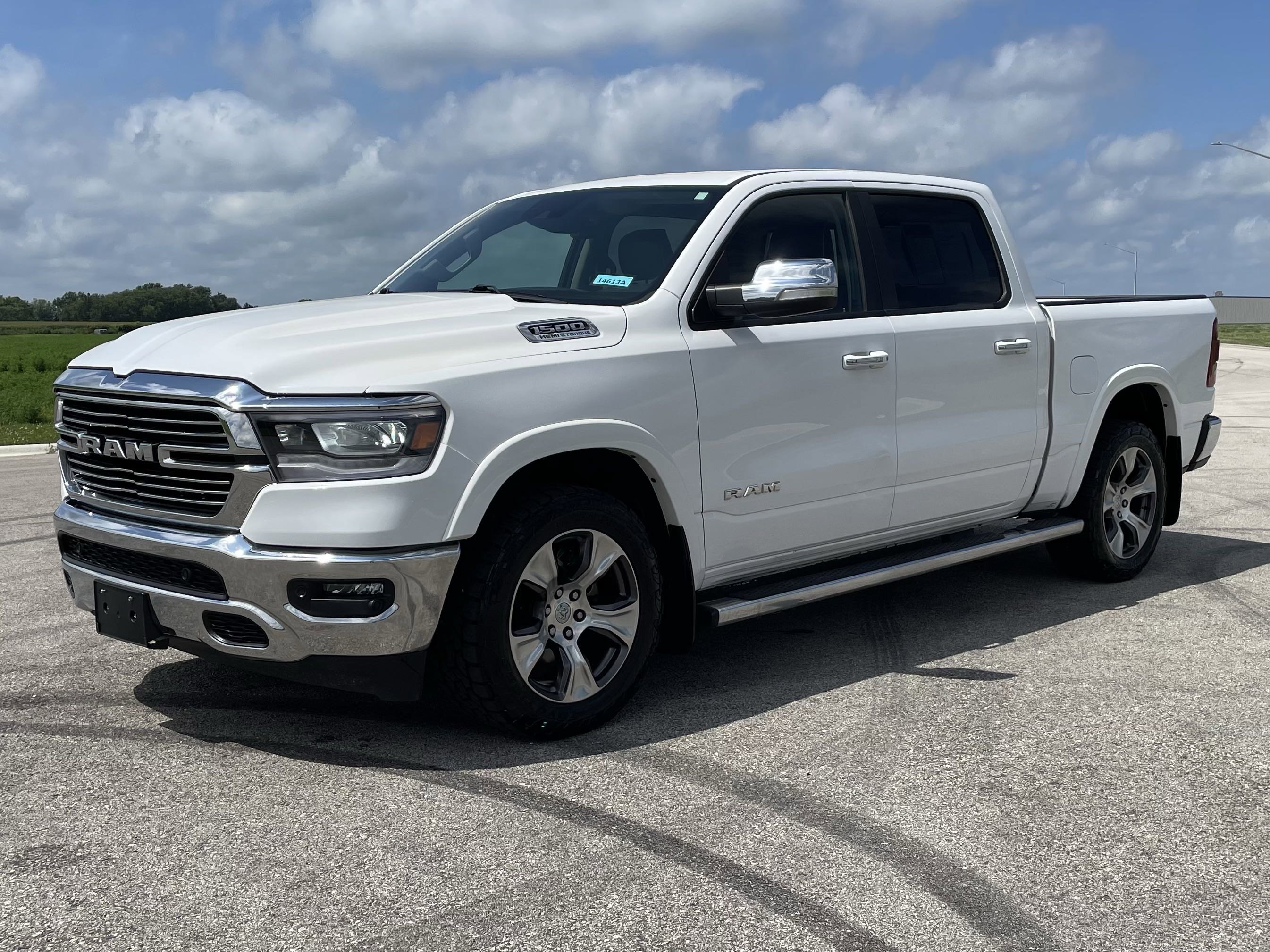 Used 2022 RAM Ram 1500 Pickup Laramie with VIN 1C6SRFJTXNN199246 for sale in Saint Charles, Minnesota