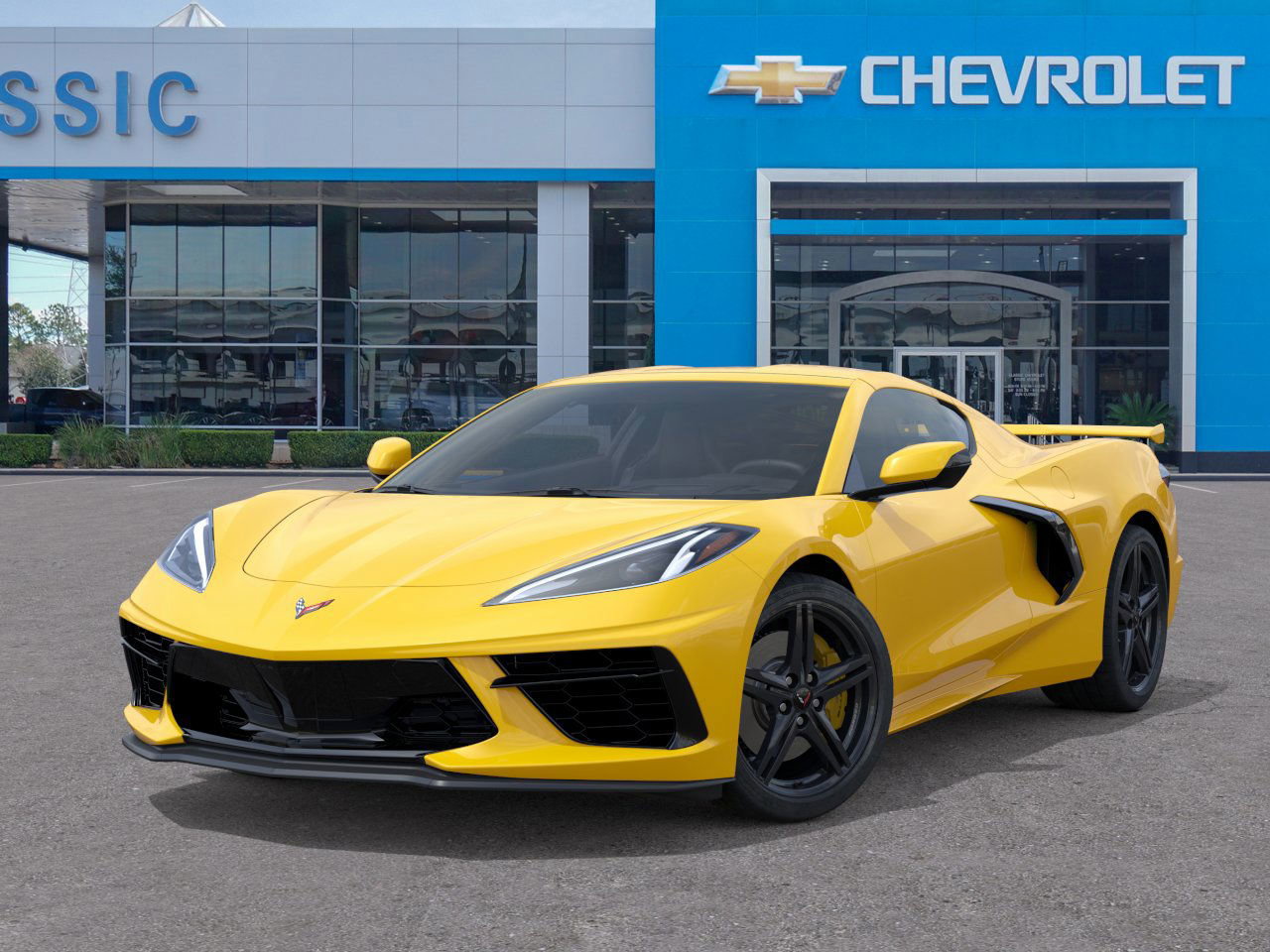 2026 Chevrolet Corvette Stingray 1LT Yellow at Classic Elite Chevrolet Hwy 6