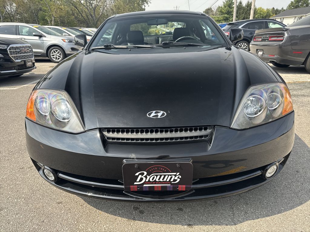 Used 2003 Hyundai Tiburon GT V6 with VIN KMHHN65F23U092032 for sale in West Branch, IA