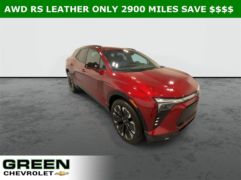 Used 2024 Chevrolet Blazer EV RS with VIN 3GNKDCRJ0RS131033 for sale in East Moline, IL
