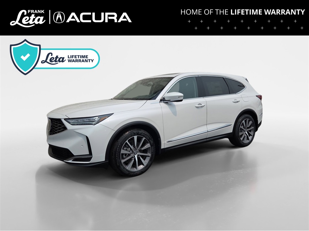 New 2026 Platinum White Pearl Acura Technology Package image 1