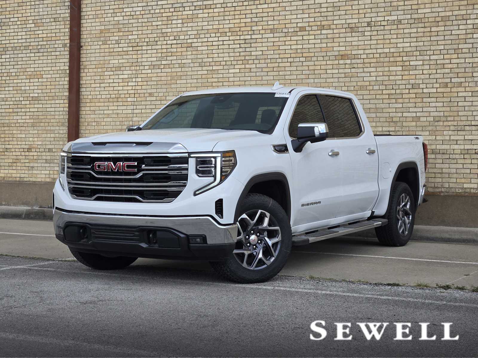 New 2025 Summit White GMC SLT image 1