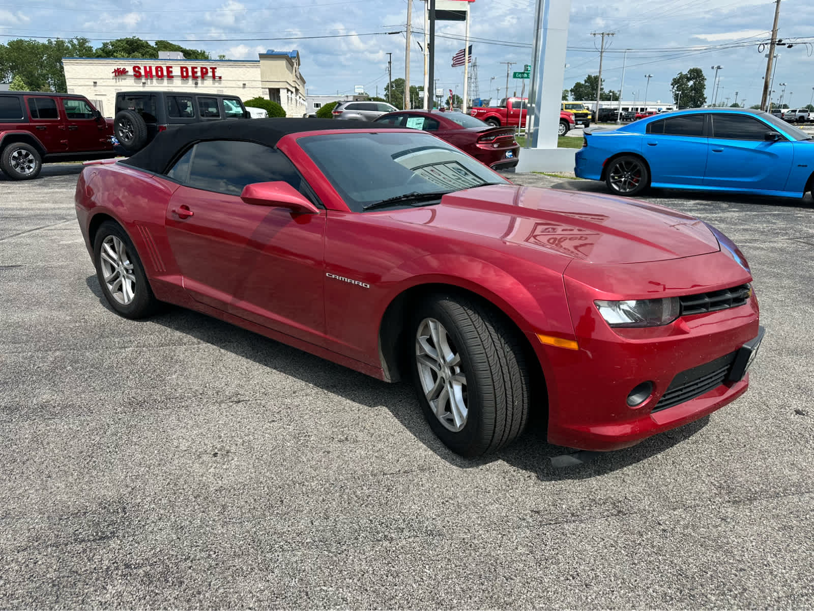 Used 2014 Chevrolet Camaro 1LT with VIN 2G1FB3D33E9143850 for sale in Monticello, IN