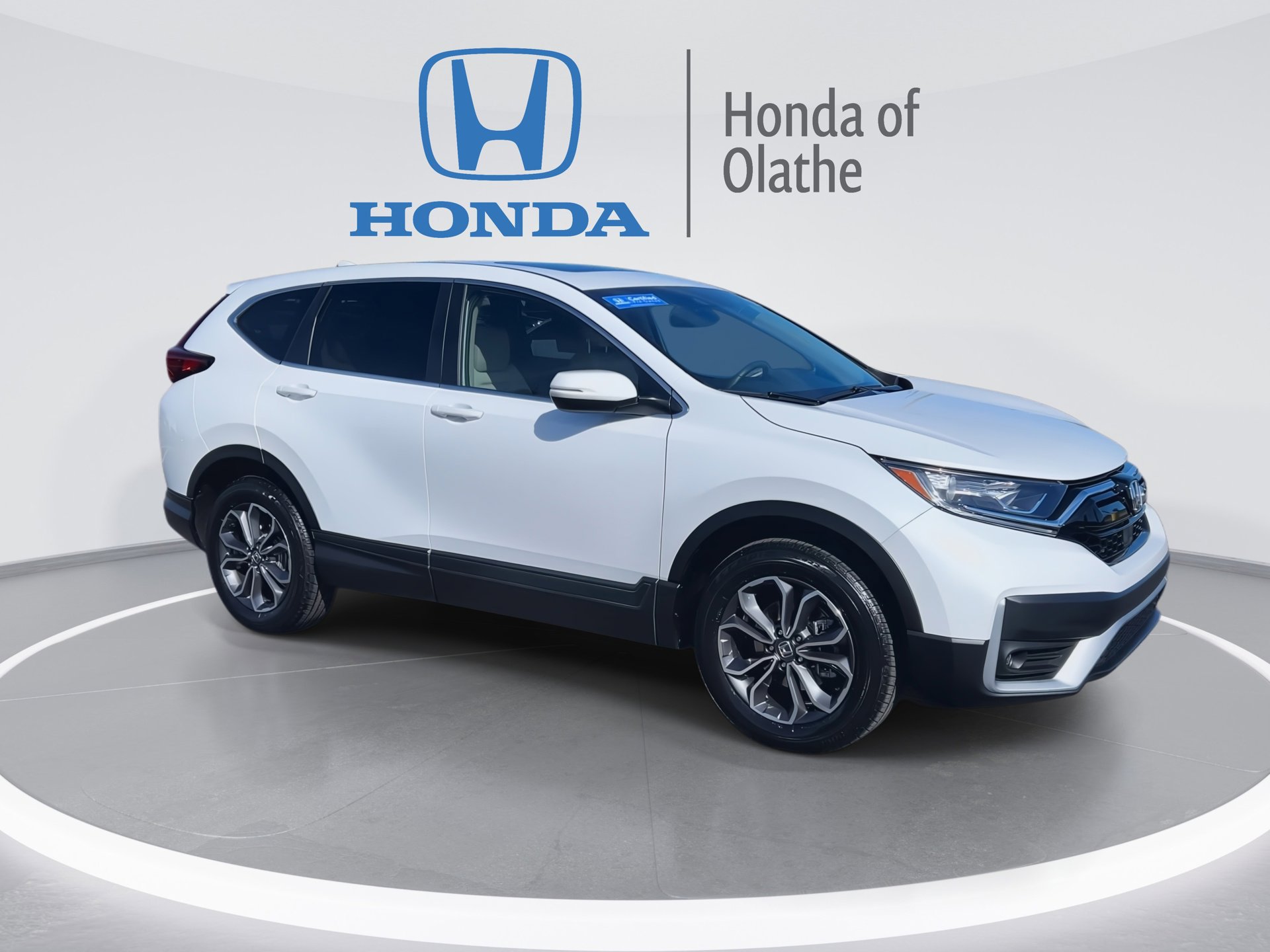 Certified 2022 Honda CR-V EX with VIN 7FARW2H56NE048374 for sale in Kansas City