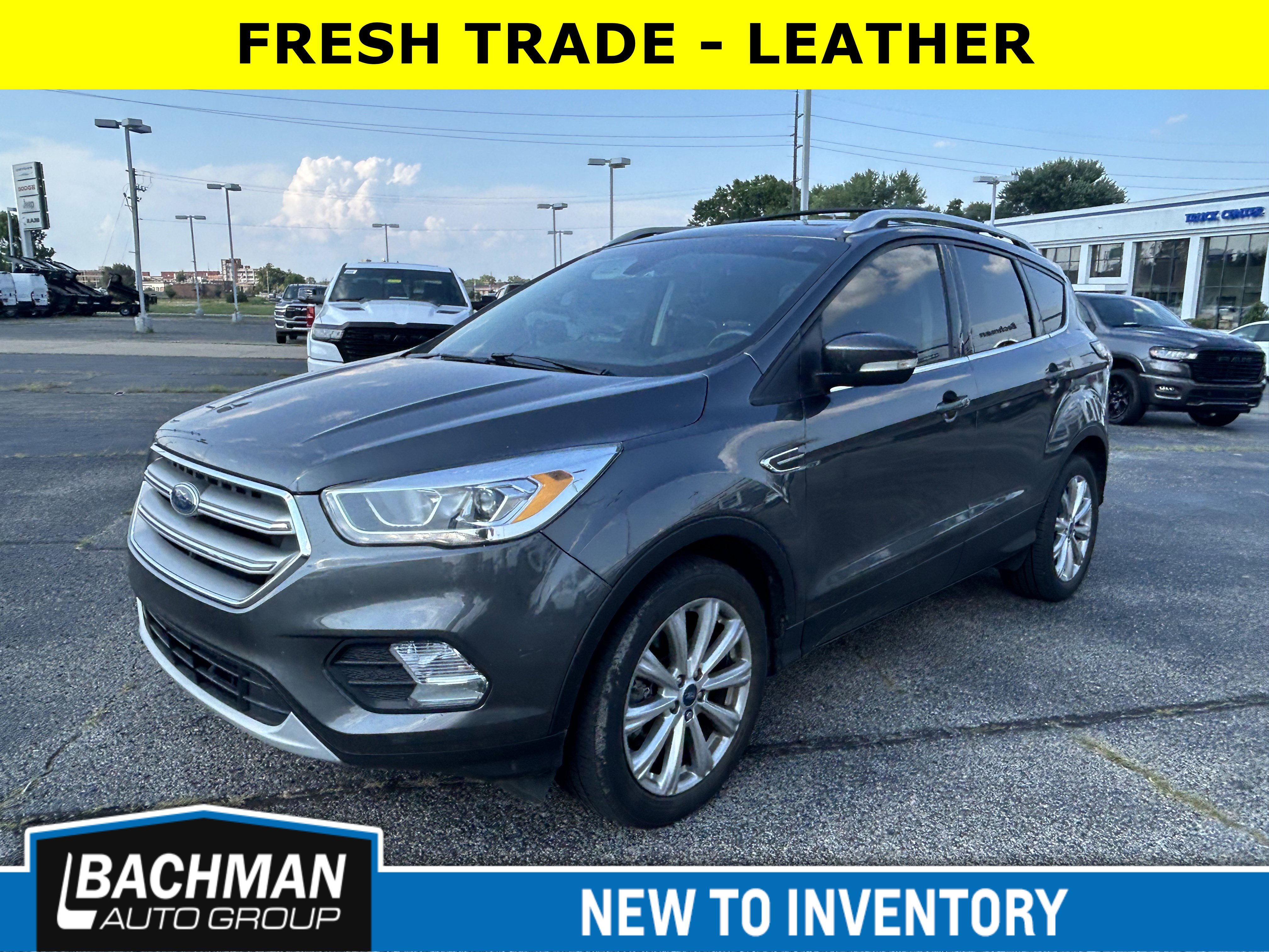 Used 2017 Ford Escape Titanium with VIN 1FMCU0J91HUB62315 for sale in Jeffersonville, IN