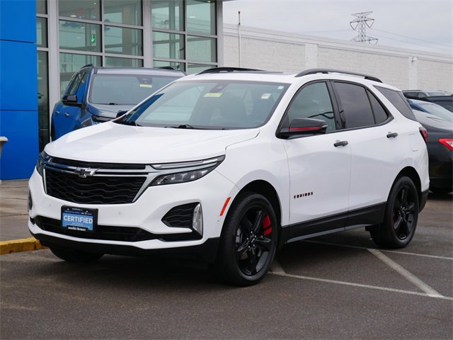 Used 2023 Chevrolet Equinox Premier with VIN 3GNAXXEG1PL230164 for sale in Roseville, Minnesota