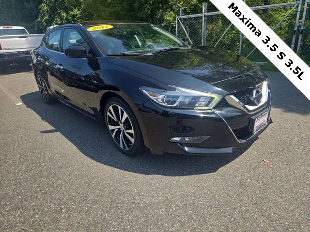 Used 2017 Nissan Maxima S with VIN 1N4AA6AP3HC443601 for sale in Wakefield, MA