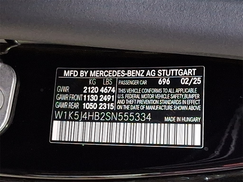 2025 Mercedes Benz CLA 250 4MATIC photo 21