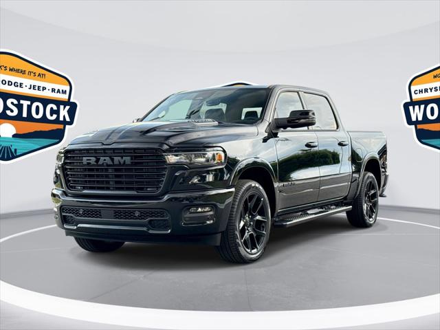 New 2025 RAM 1500 LARAMIE Crew Cab in Woodstock #J727597 CDJR of