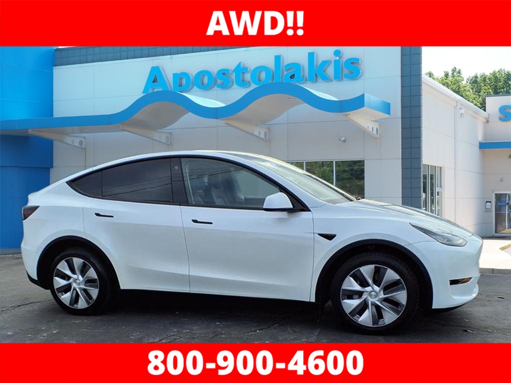 Used 2023 Tesla Model Y Long Range with VIN 7SAYGDEE9PA054001 for sale in Cortland, OH