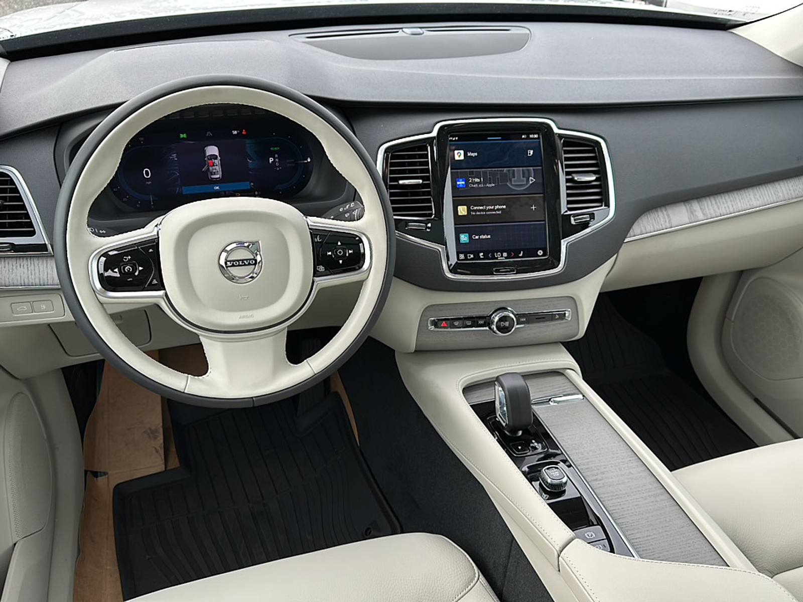 New 2025 Crystal White Volvo T8 Plus 7-Seater image 19