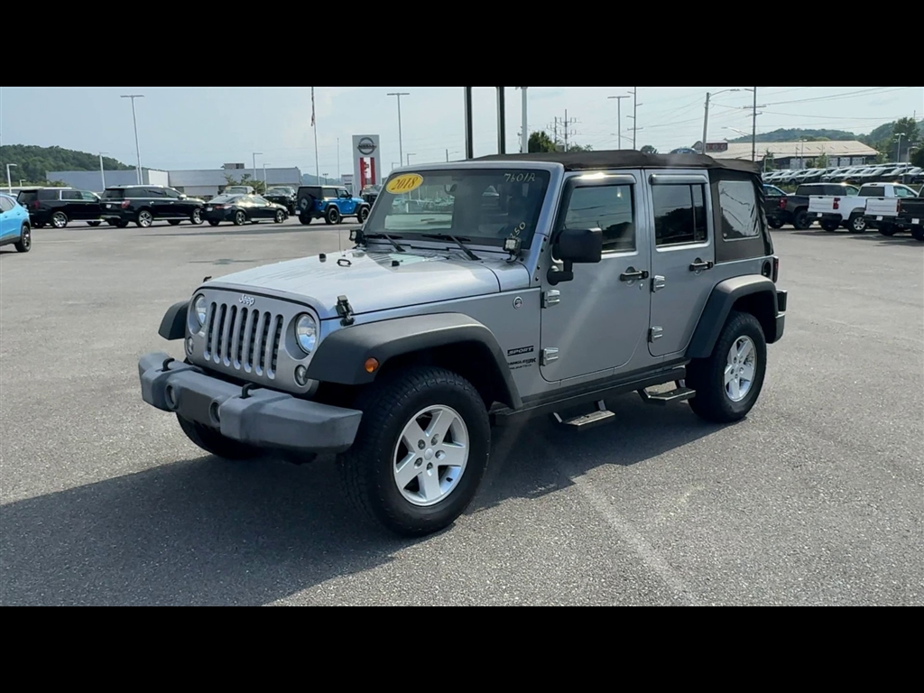 2018 Jeep Wrangler Unlimited Sport S photo 4