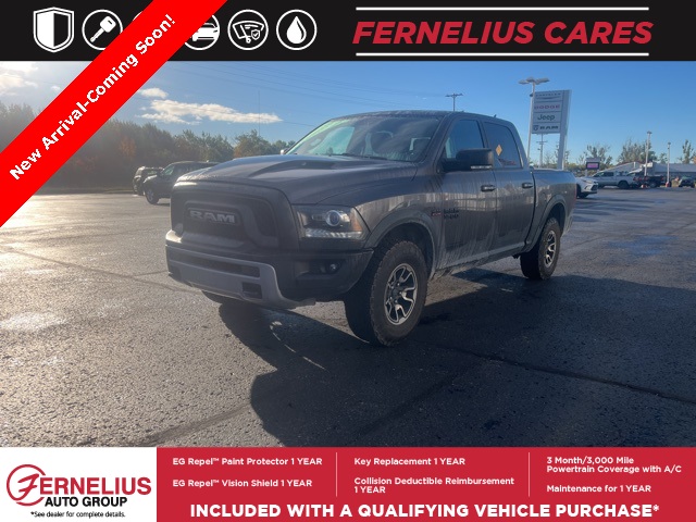 Used 2016 RAM Ram 1500 Pickup Rebel with VIN 1C6RR7YTXGS408550 for sale in Cheboygan, MI