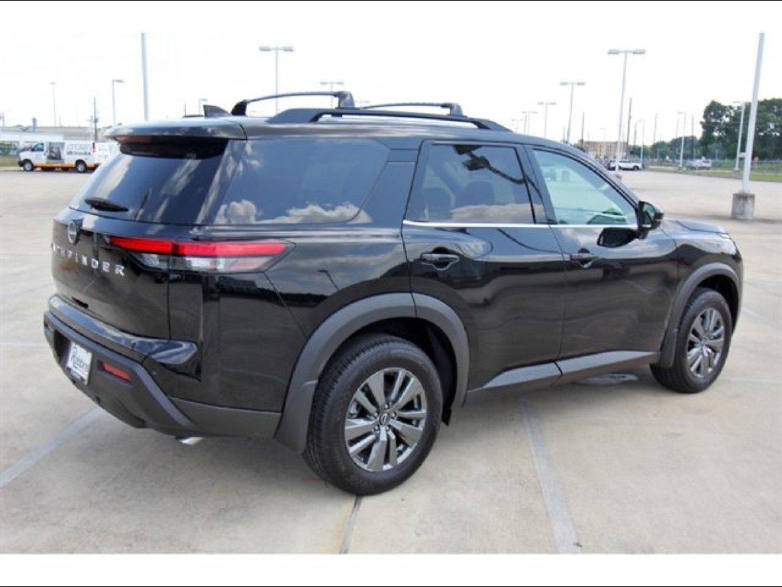 2025 Nissan Pathfinder SV Black at Sterling McCall Nissan
