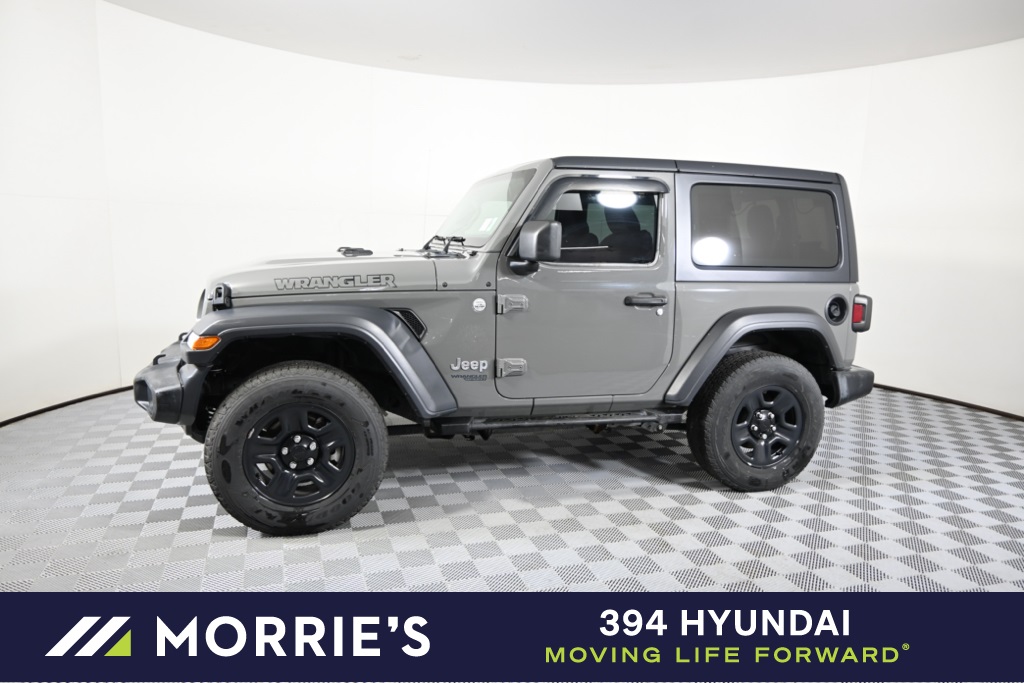 Used 2020 Jeep Wrangler Sport with VIN 1C4GJXAG3LW177465 for sale in St. Louis Park, Minnesota