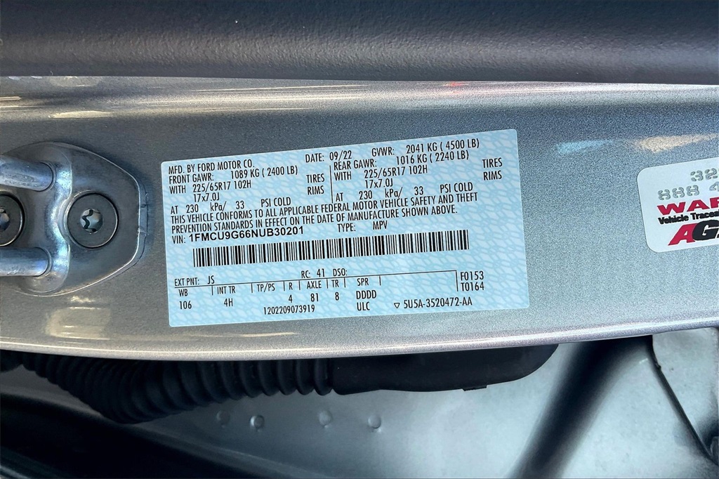 2022 FORD ESCAPE - Image 28