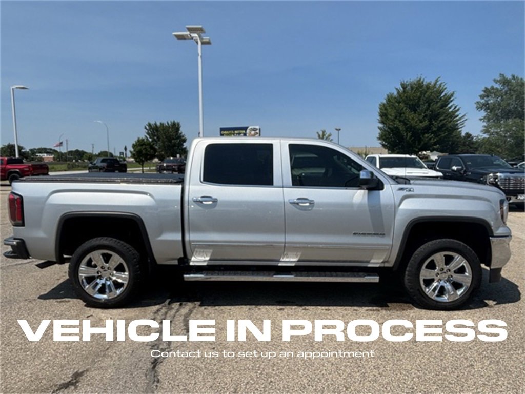 Used 2018 GMC Sierra 1500 SLT with VIN 3GTU2NEC2JG165895 for sale in Rochester, Minnesota