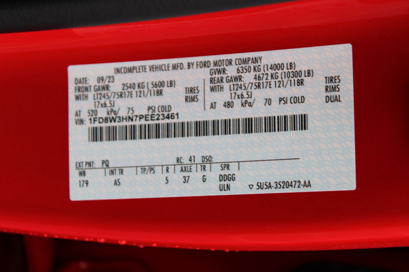 2023 FORD F-350 - Image 40