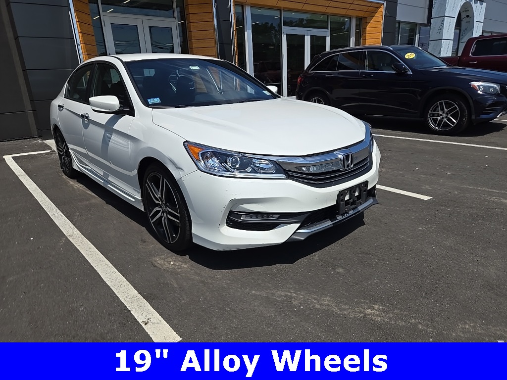 Used 2017 Honda Accord Sport with VIN 1HGCR2F57HA306041 for sale in Methuen, MA