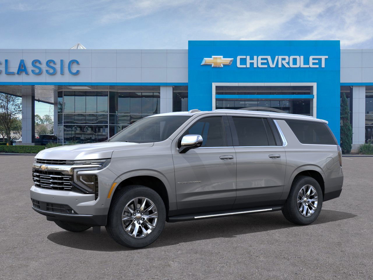 2026 Chevrolet Suburban Premier Gray at Classic Elite Chevrolet Hwy 6