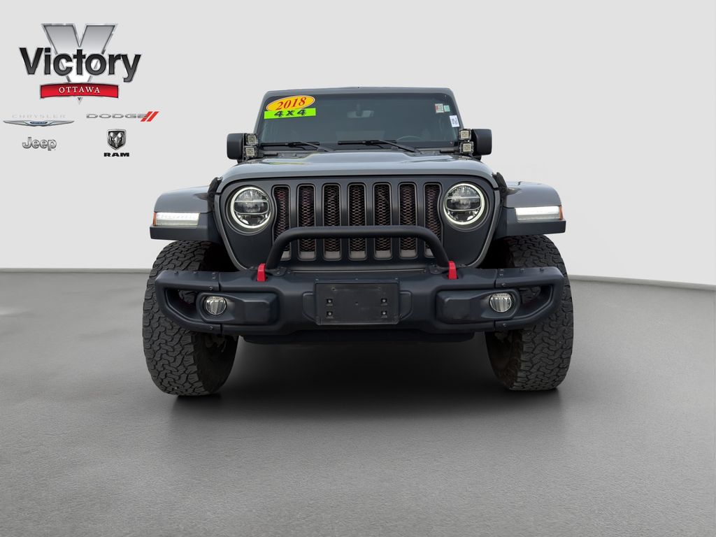 Used 2018 Jeep All-New Wrangler Unlimited Rubicon with VIN 1C4HJXFG5JW212906 for sale in Kansas City