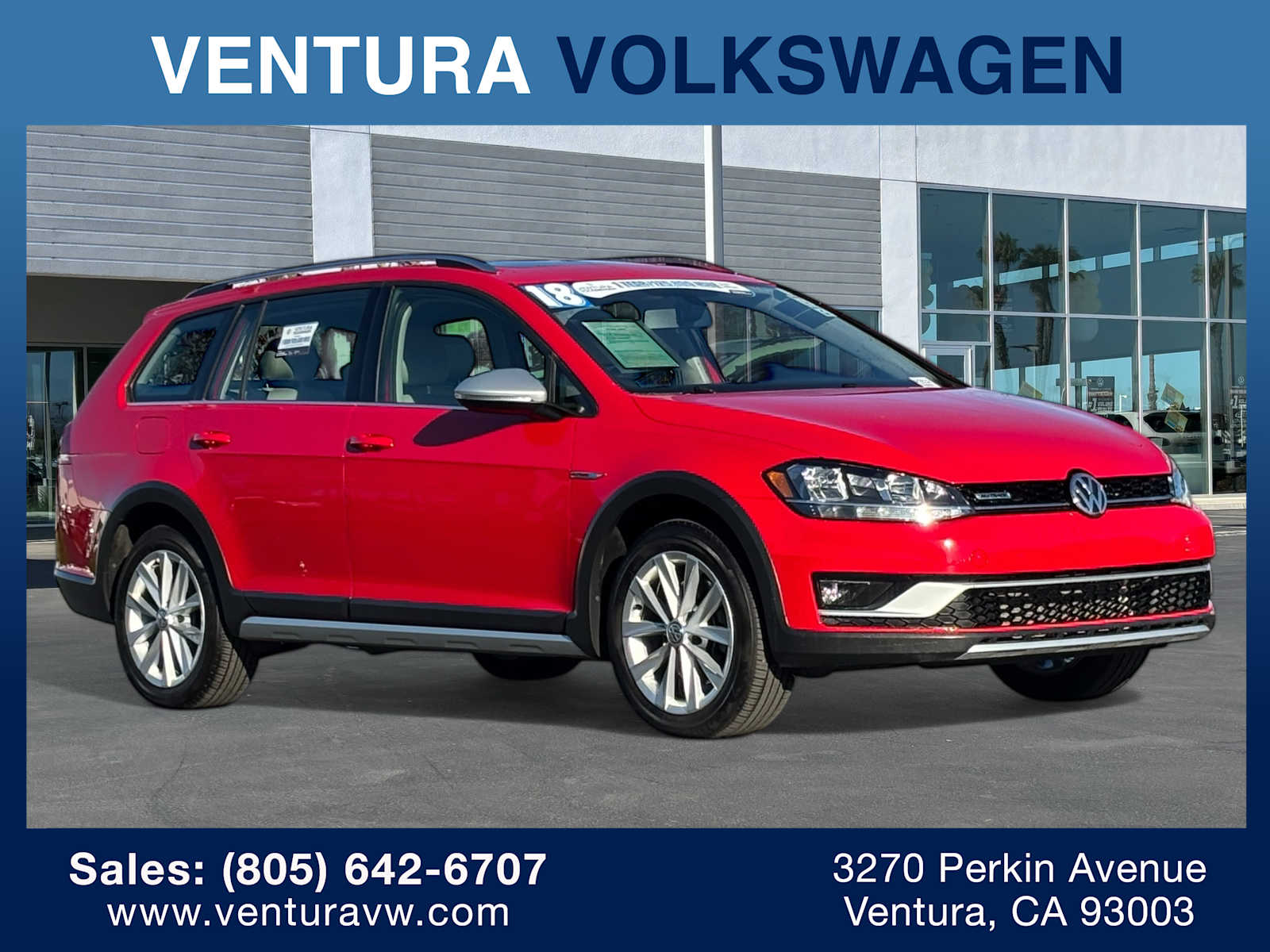 2018 Volkswagen Golf Alltrack Alltrack SE