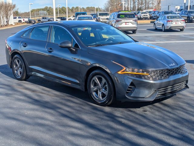 Used 2022 Kia K5 LXS with VIN 5XXG14J2XNG139612 for sale in Gainesville, GA