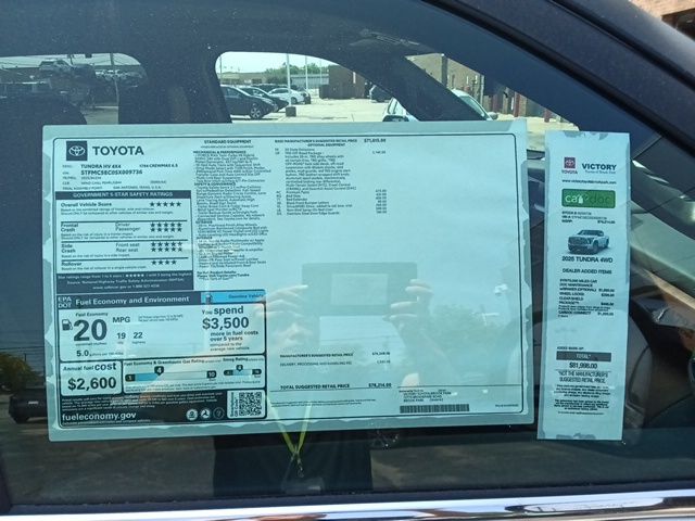 2025 Toyota Tundra 1794 Edition CrewMax photo 10