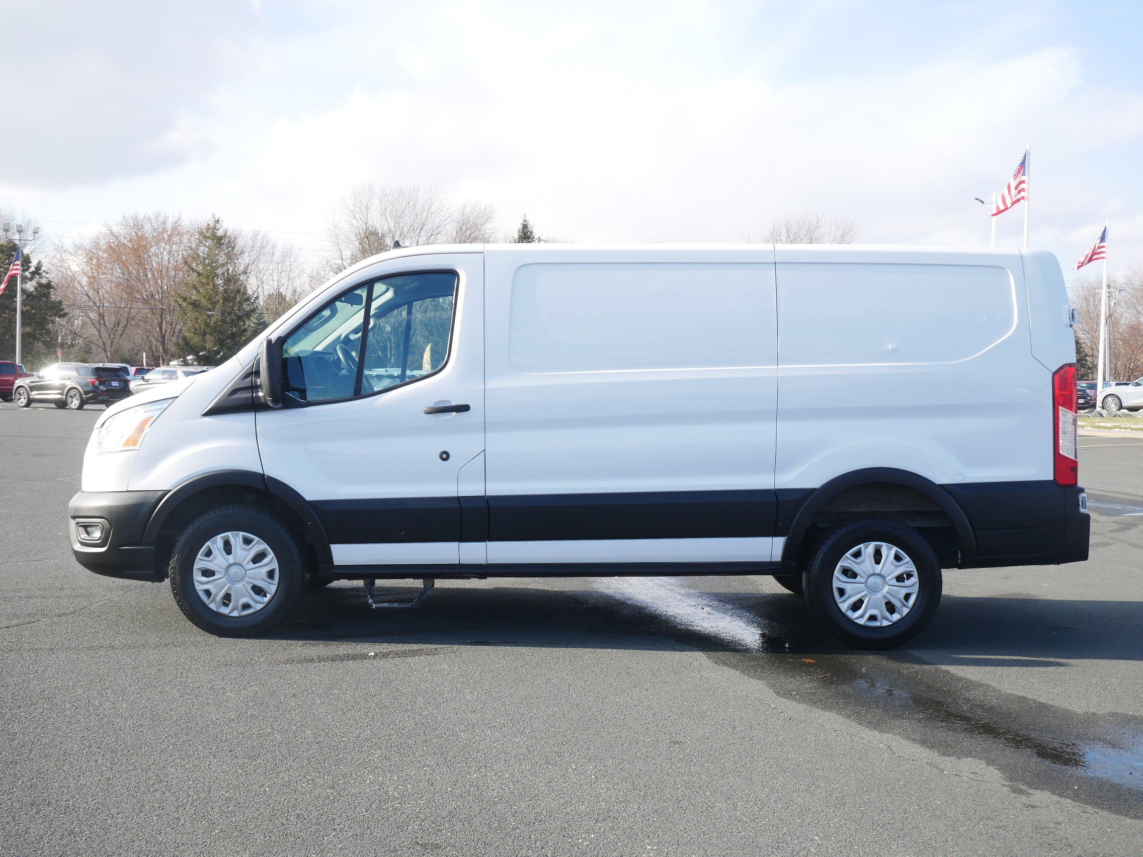 Used 2021 Ford Transit Van Base with VIN 1FTBR1Y82MKA99011 for sale in Hastings, Minnesota