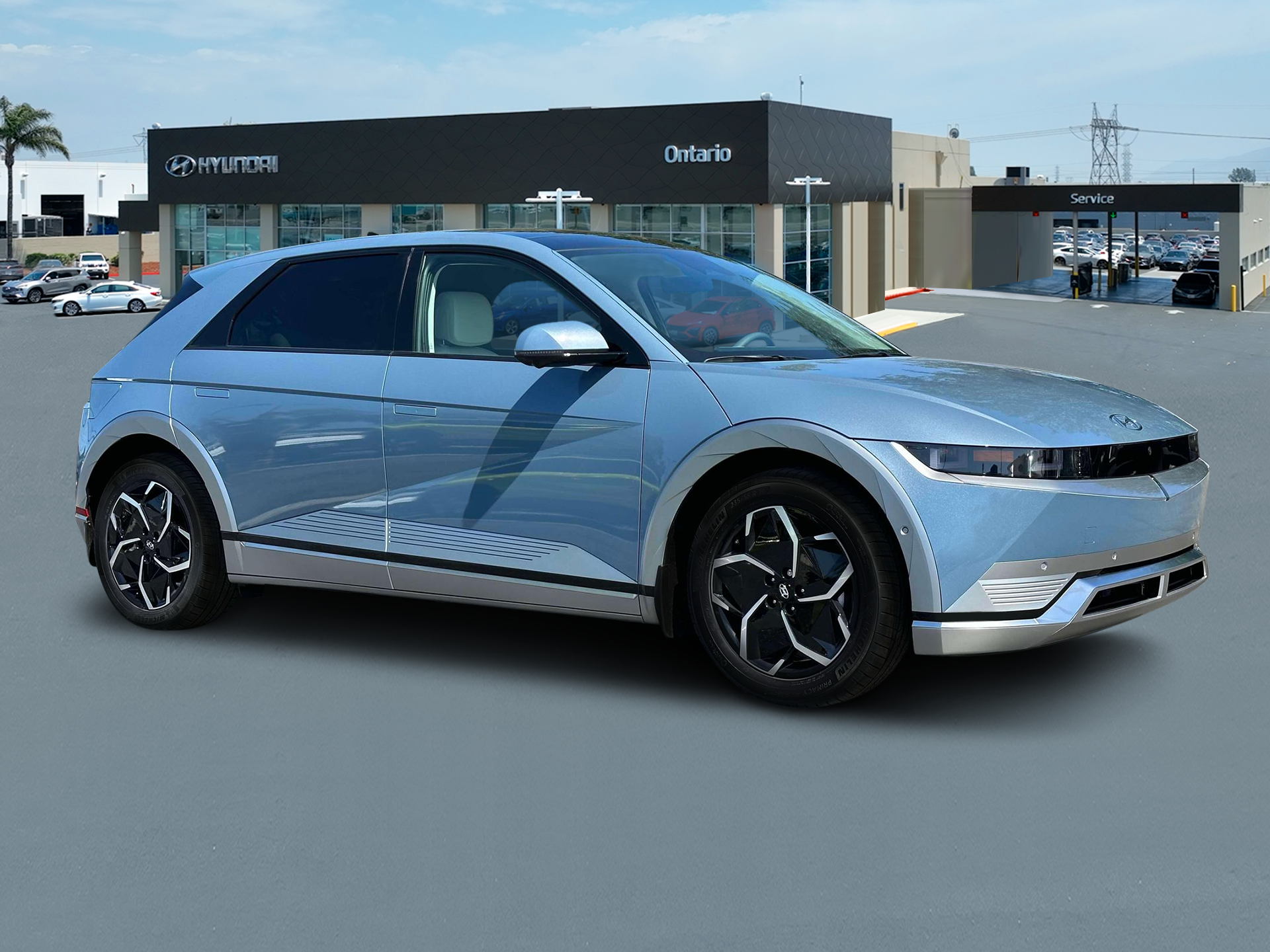 New 2024 Lucid Blue Hyundai Limited image 10