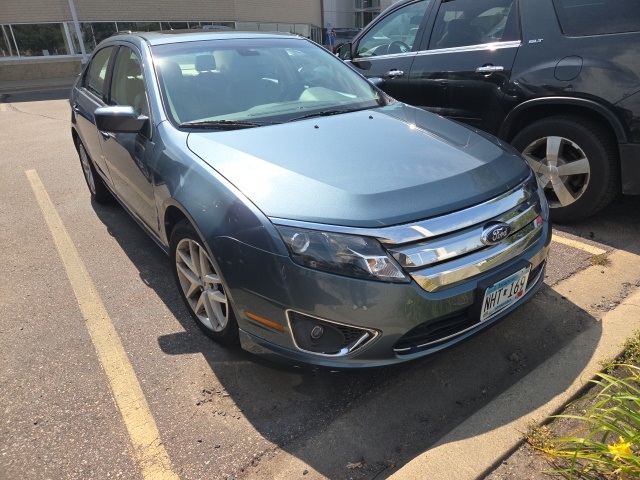 Used 2012 Ford Fusion SEL with VIN 3FAHP0JA7CR438451 for sale in Apple Valley, Minnesota