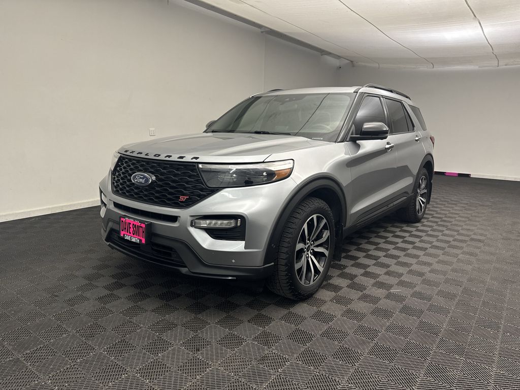 Used 2020 Iconic Silver Metallic Ford ST image 1