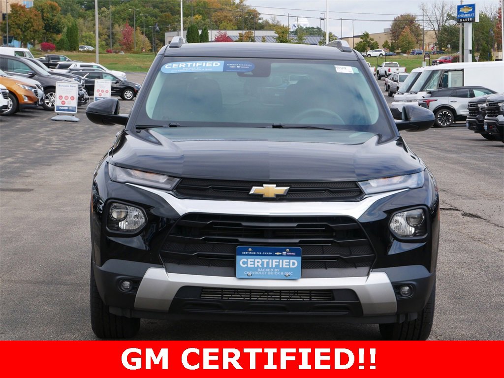 Certified 2023 Chevrolet TrailBlazer LT with VIN KL79MRSL7PB177776 for sale in Inver Grove Heights, Minnesota