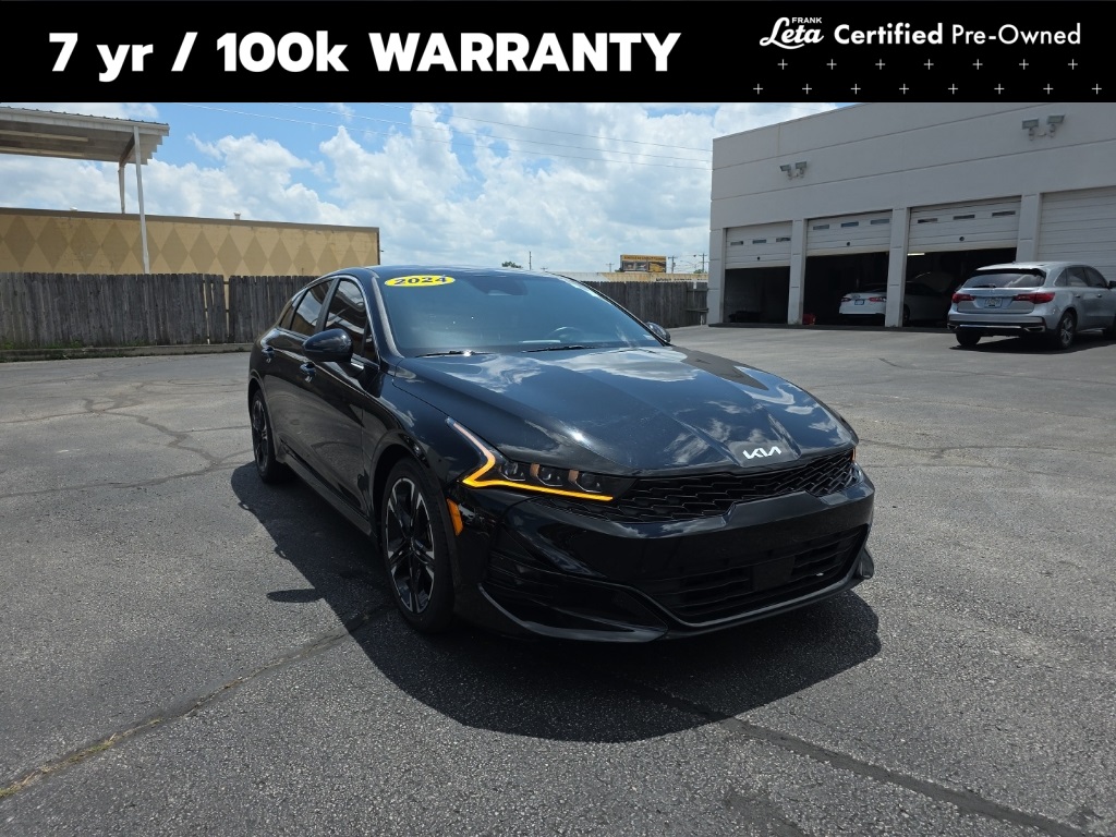 Used 2024 Ebony Black Kia GT-Line image 1
