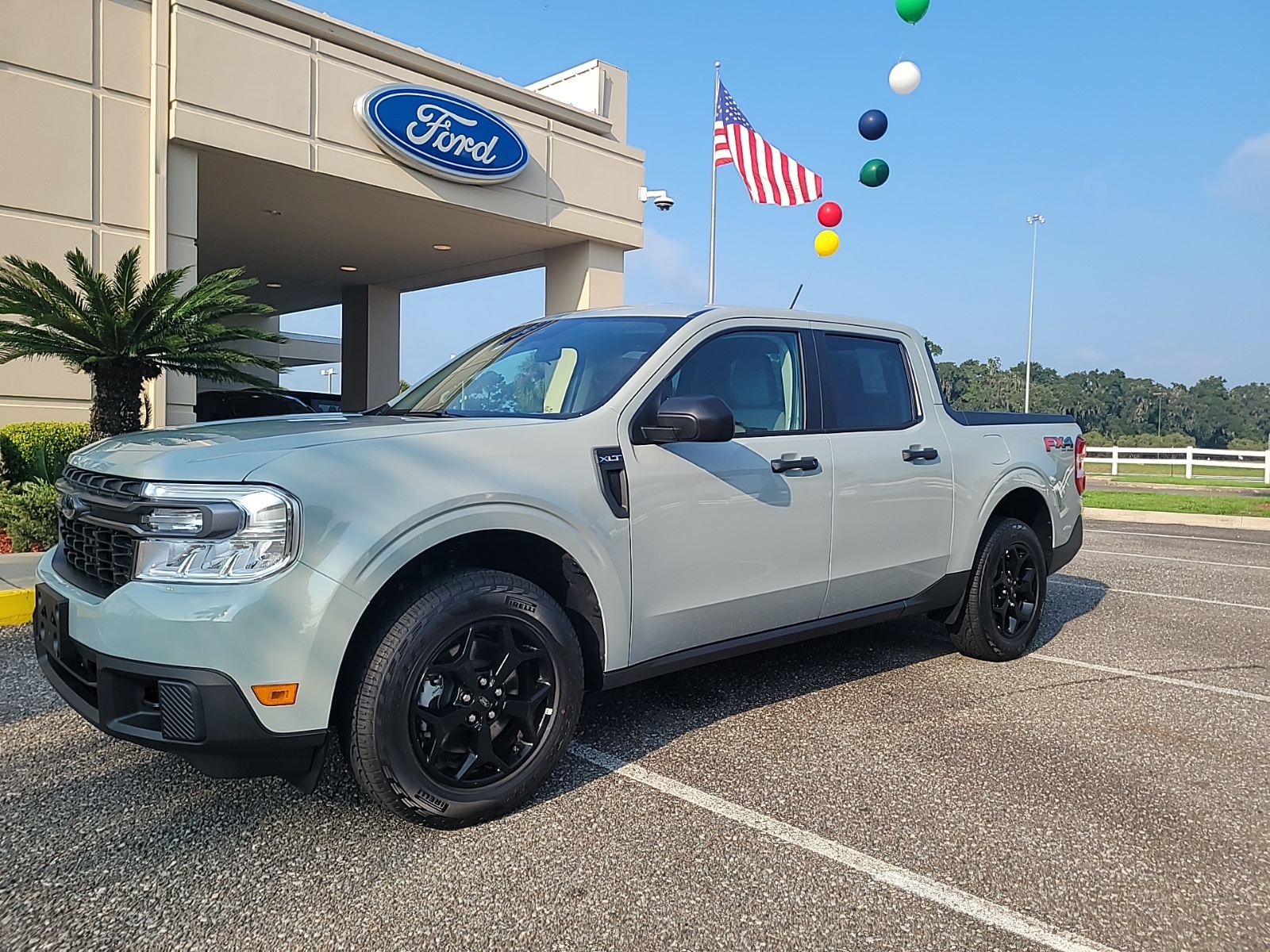 New 2024 Cactus Gray Ford XLT image 1
