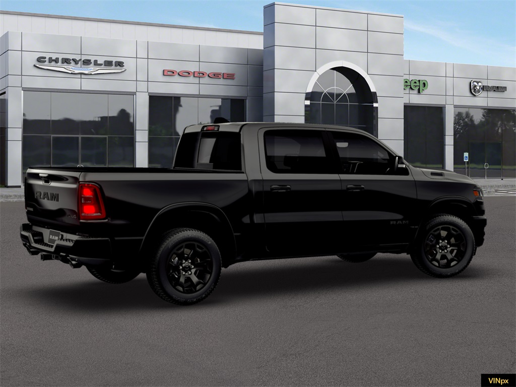 New 2026 Diamond Black Crystal Pearl-Coat Exterior Paint RAM Big Horn/Lone Star image 7