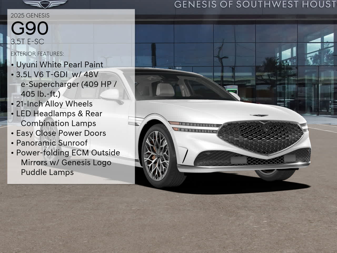 2025 Genesis G90 3.5T E-Supercharger photo 3