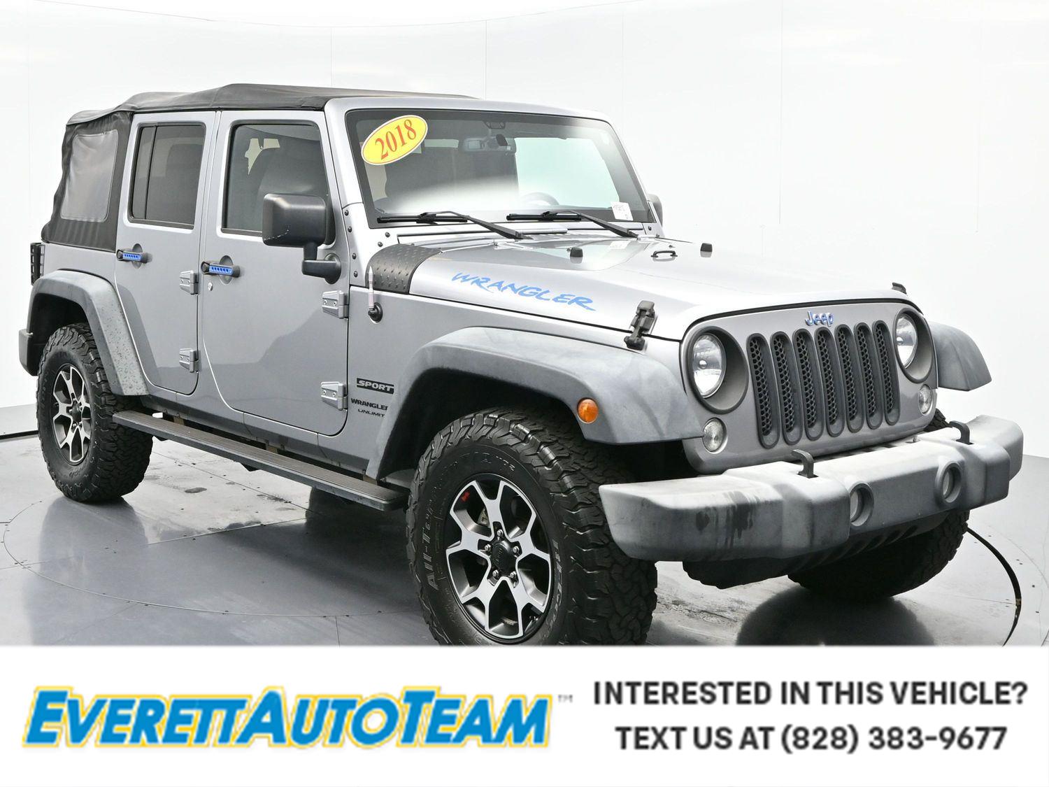 2018 Jeep Wrangler JK Unlimited Sport S's photo