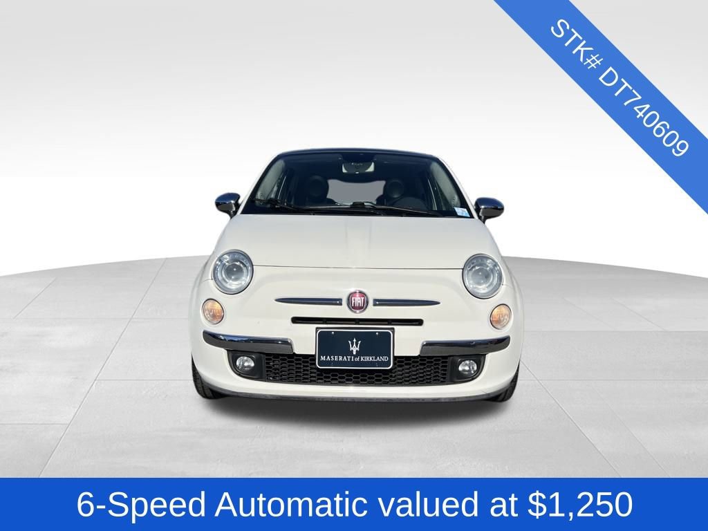 Used 2013 FIAT 500 Lounge with VIN 3C3CFFCR6DT740609 for sale in Kirkland, WA