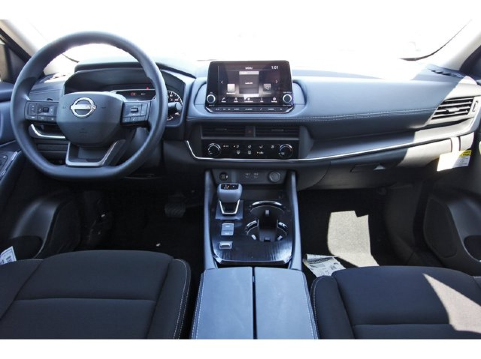 2026 Nissan Rogue S White at Robbins Nissan