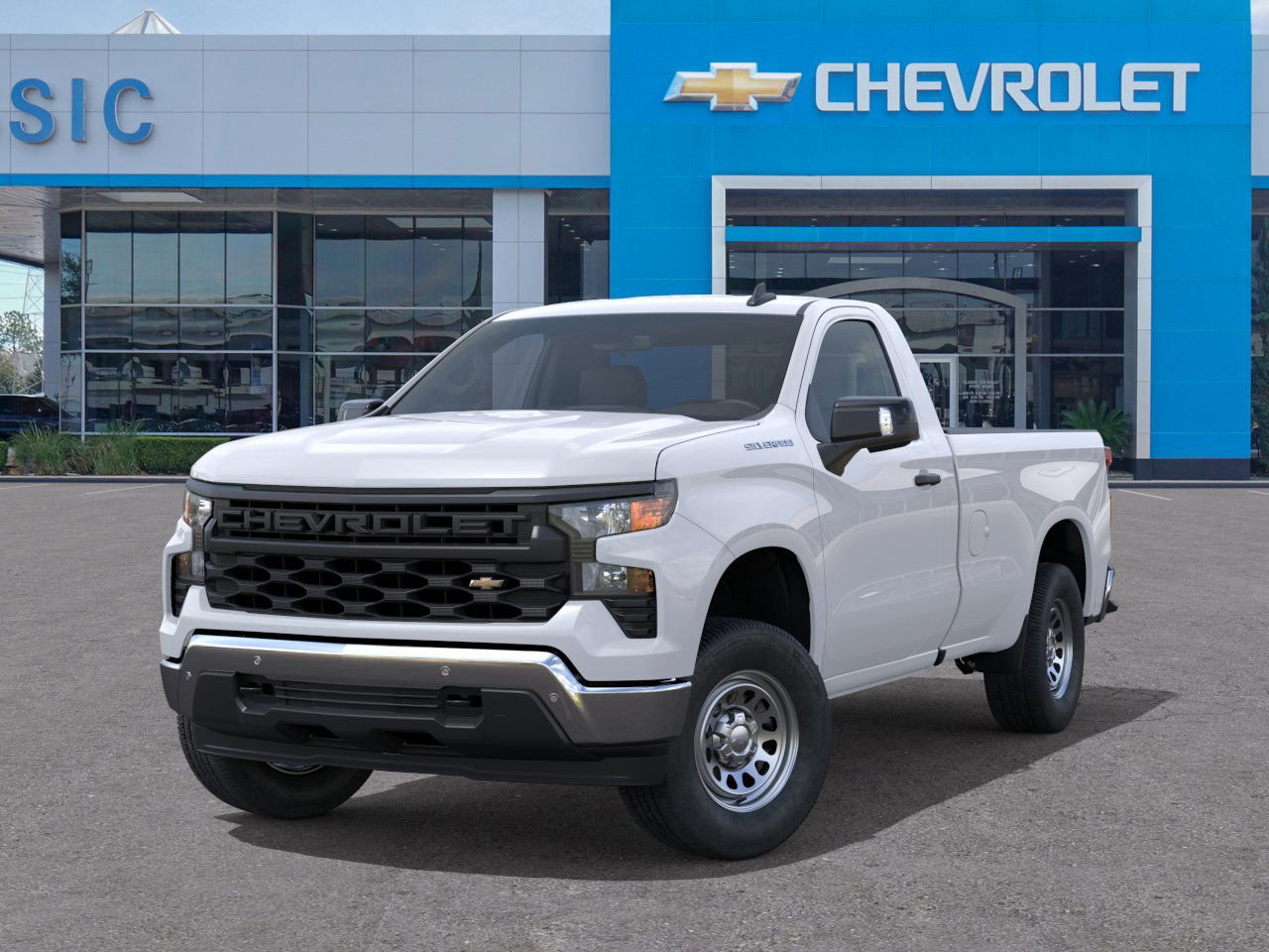2026 Chevrolet Silverado 1500 WT White at Browns Ford of Amsterdam