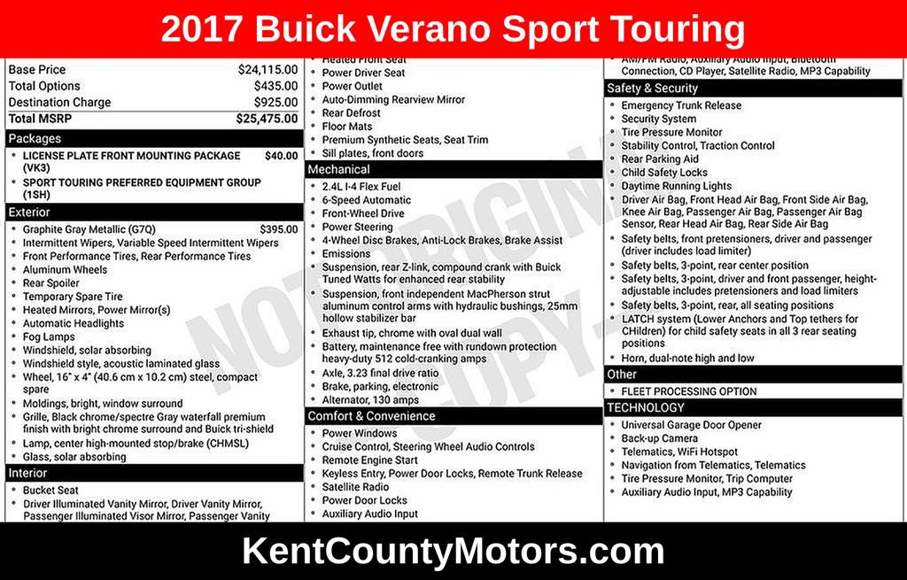2017 Buick Verano 1SH's photo