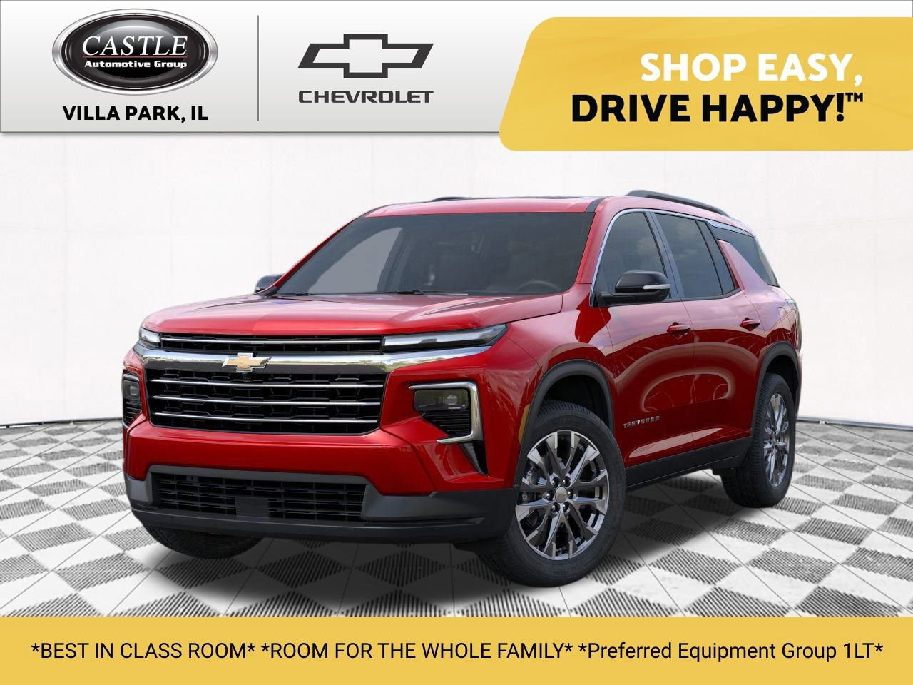 New 2025 Radiant Red Tintcoat Chevrolet LT image 1