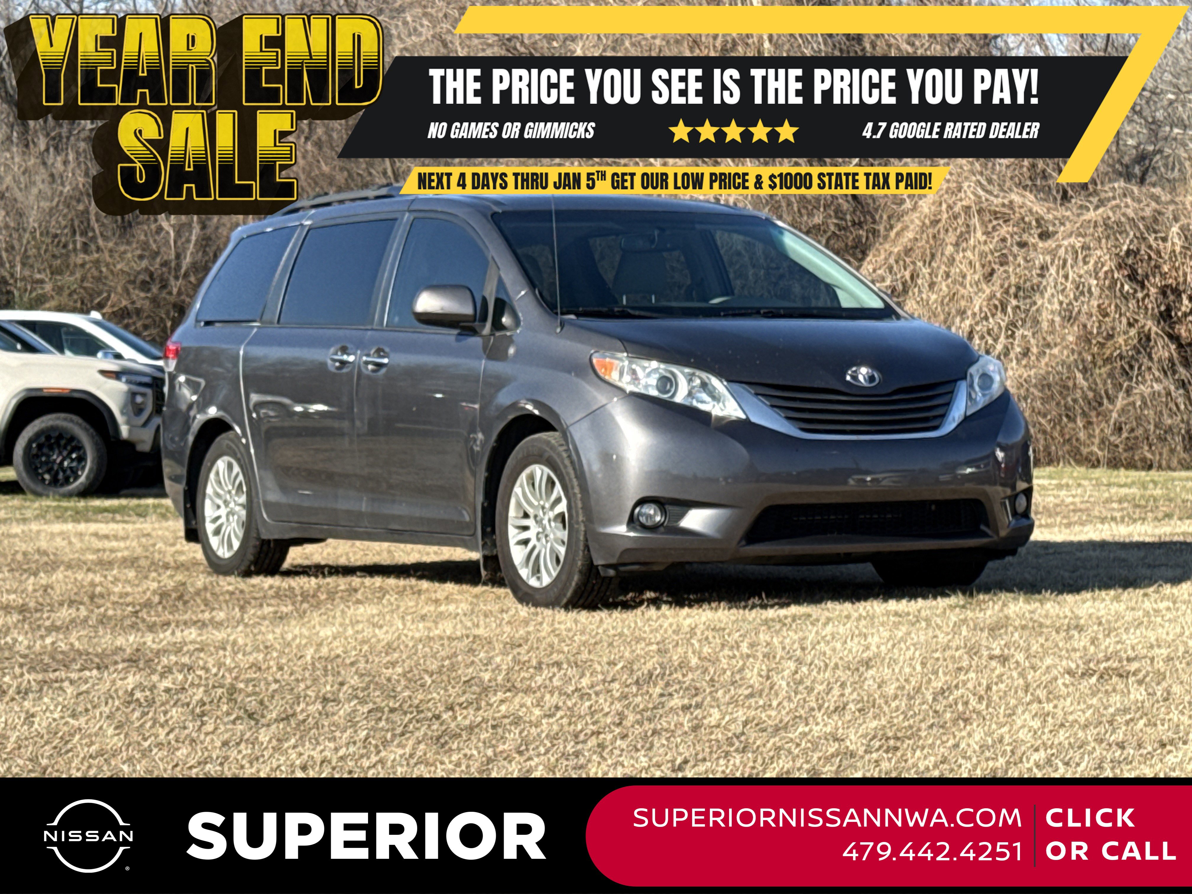 2012 Toyota Sienna XLE's photo