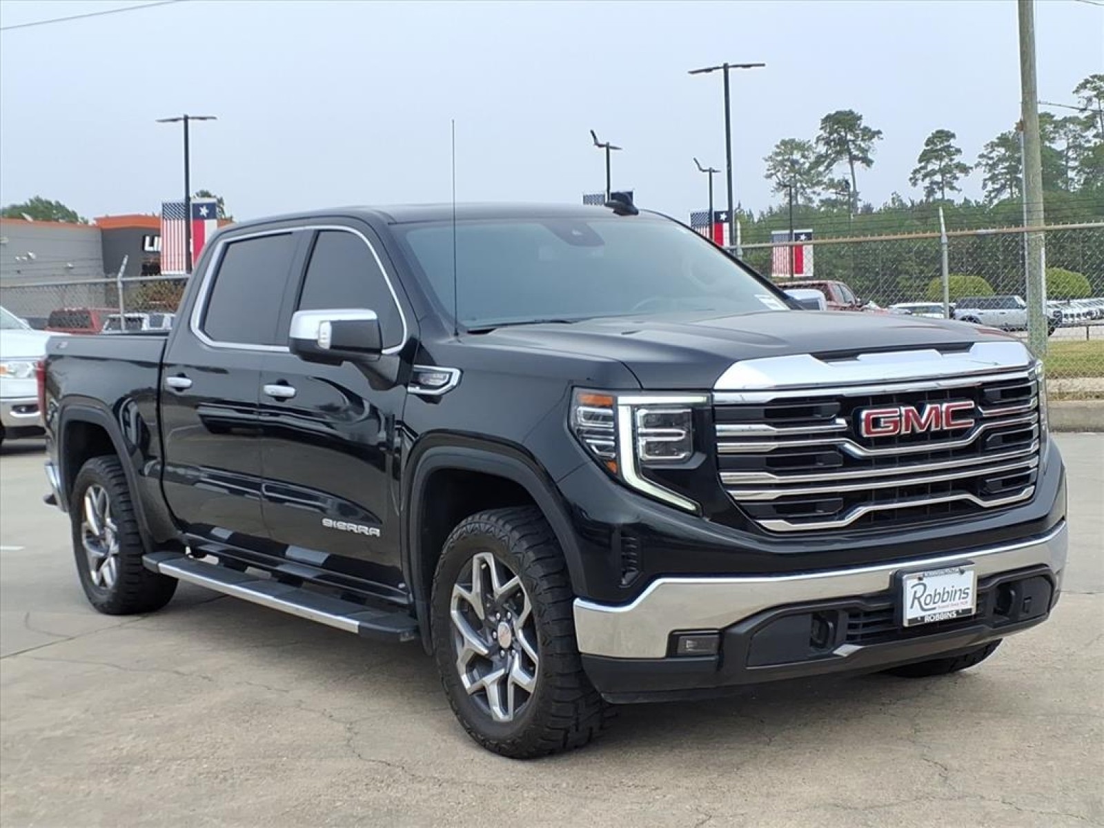 2023 GMC Sierra 1500 SLT TEXAS EDITION PREMIUM PLUS Black at Robbins Nissan